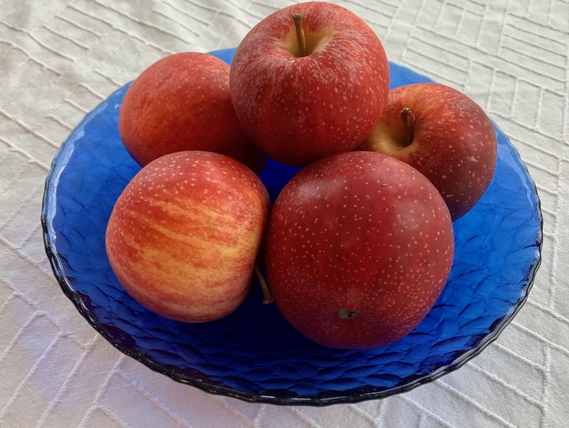 Sweet varieties of apples, such as Fuji, Gala (shown) and Braeburn are best eaten raw. JACK CLEMONS PHOTO
